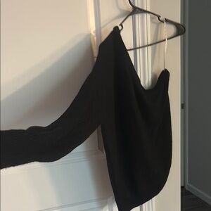 Lilly Pulitzer Black Off-Shoulder Top